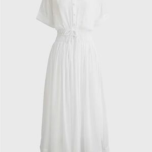 Shirtdress J. Crew, beautiful silhouette Elena chiffon shirtdress